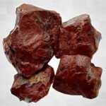 Natural 150 to 200gm Stone Rough Natural raw Crystal Rock for Healing Meditation Decoration and vastu Correction (Red Jesper)