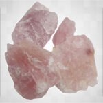 Natural 150 to 200gm Stone Rough Natural raw Crystal Rock for Healing Meditation Decoration and vastu Correction (Rose Quartz))