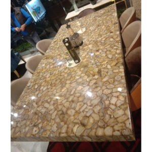 YELLOW AGATE TABLE TOP