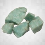 Natural 150 to 200gm Stone Rough Natural raw Crystal Rock for Healing Meditation Decoration and vastu Correction (Amazunite)