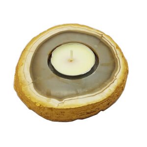 AGATE CANDLE LIGHT HOLDER