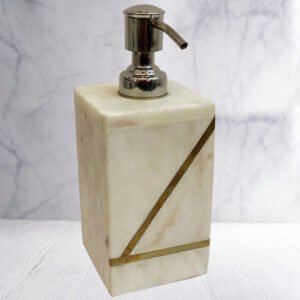 MARBLE DISPENSER WITH INLAY WORK