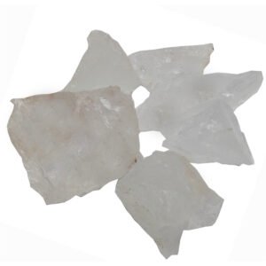 WHITE CLEAR QUARTZ CRYSTAL STONE