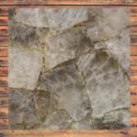 Natural Semiprecious Smoky Quartz  Stone Table Top For Any Living Space (12inch)