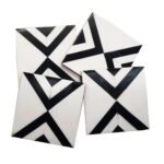 Printed MDF Wooden Coasters set of 4pcs for Home and Kitchen Dining Table Decor Square Coasters Kitchen Decorative Items Table Decoration Home Decor