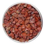 Natural Red Jesper Stone Chips 200grm semiprecious Stone for Home Decor and Prosperity
