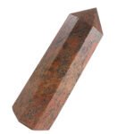 Natural Semiprecious Stone Red Jesper pencil 30-40gm for self-confidence, good luck, helps relieve negative energy