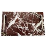 NaturaI Red Italian Marble Stone Serving Tray