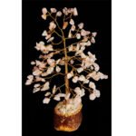 Natural vastu/feng Shui Rose Quartz 150beads Gemstone Tree for Life vastu Decoration