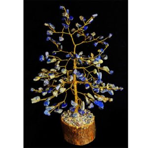 LAPIS LAZULI STONE CHIPS TREE