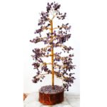 Natural vastu/feng Shui Amethyst 1000beads Gemstone Tree for Life vastu Decoration