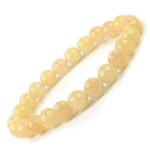 Natural semiprecious stone bracelet for reiki healing and crystal healing for men women and girls (Yellow Aventurine)