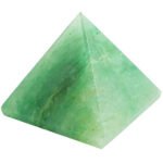 vastu feng Shui 50-60gm Green Aventurine Crystal Pyramid for Home Decor Positive Energy