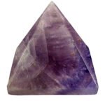 vastu feng Shui 130-150gm Amethyst Crystal Pyramid for Home Decor Positive Energy
