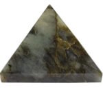 vastu feng Shui 35-40gm Labradorite Crystal Pyramid for Home Decor Positive Energy