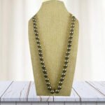 Natural Pyrite Necklace mala 8mm Beads Size, 28 inch. for Men Women Others