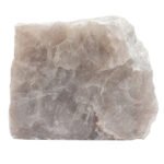 Semiprecious Stone Rough Natural One Side Polished Rock for Healing Decoration and vastu Correction (Smoky Quartz)
