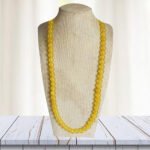 Natural Stone Yellow Aventurine Necklace mala 8mm Beads Size, 28 inch. for Men Women Others