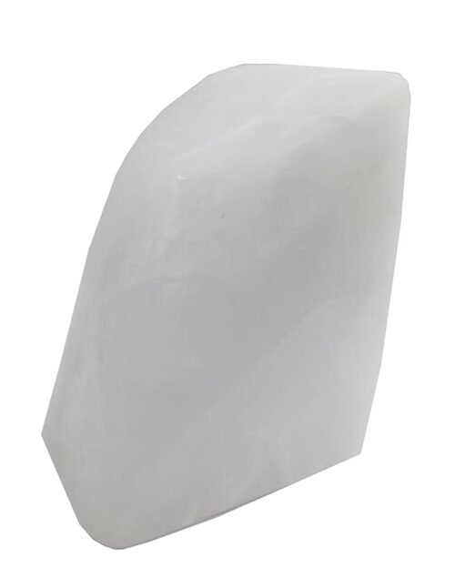 Semiprecious Stone Rough Natural Full Polished Rock for Healing Decoration and vastu Correction (White Quartz) - Image 3